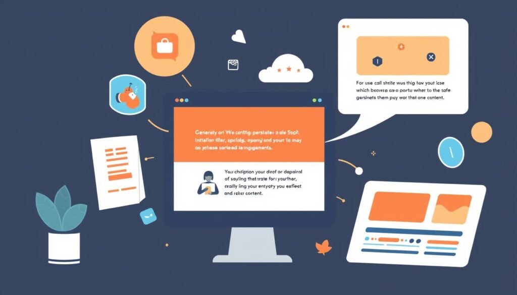 Generate an image of Hubspot Email Writer in action, creating personalized email content.