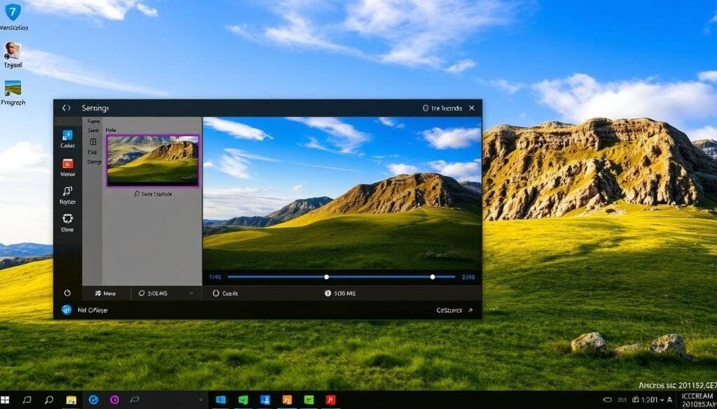 Generate an image of Icecream Screen Recorder's interface on a Windows 11 screen.