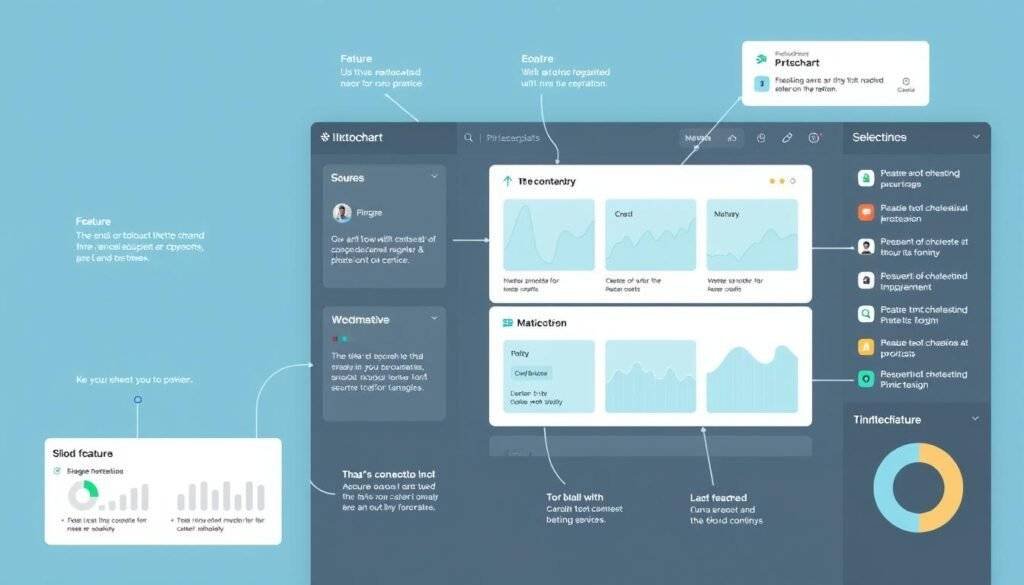 Generate an image of the Piktochart AI proposal visualization interface.