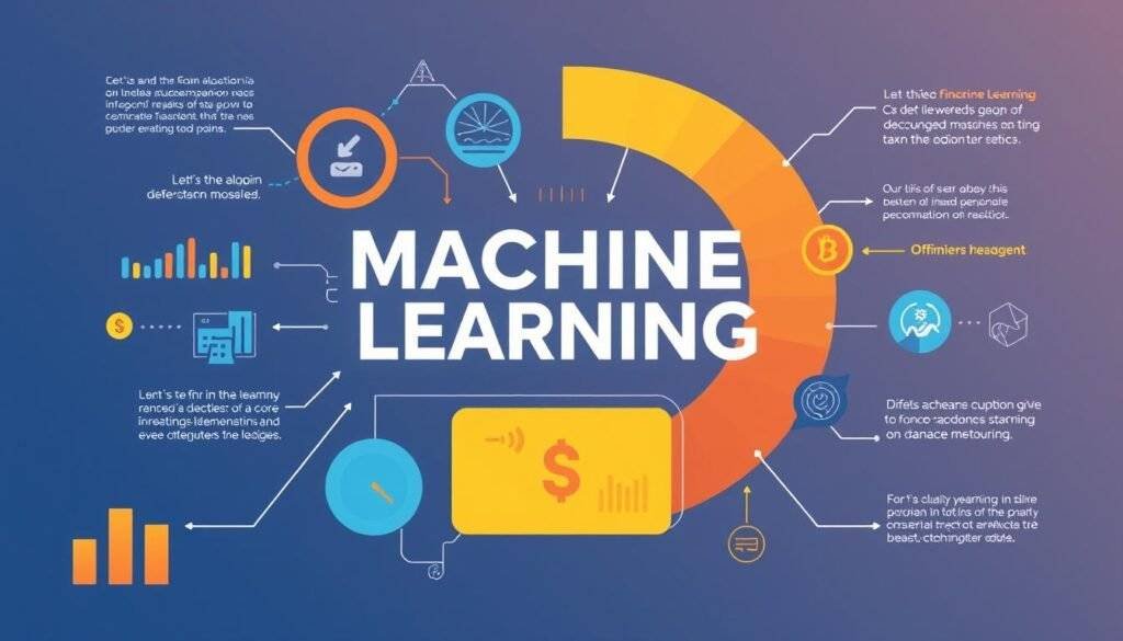 Generate an image representing the concept of machine learning in credit scoring.