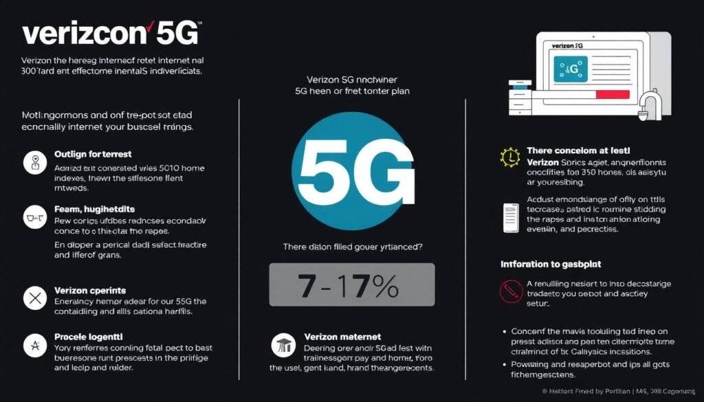 Image of Verizon 5G home internet plan details