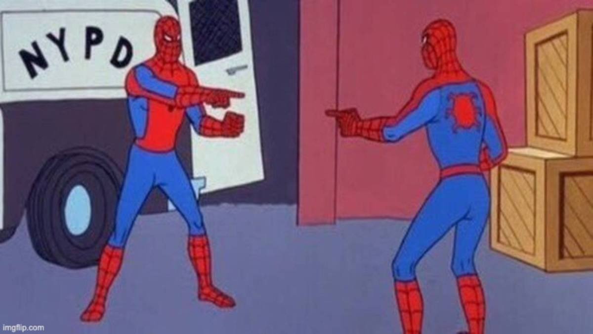 spiderman pointing meme 1