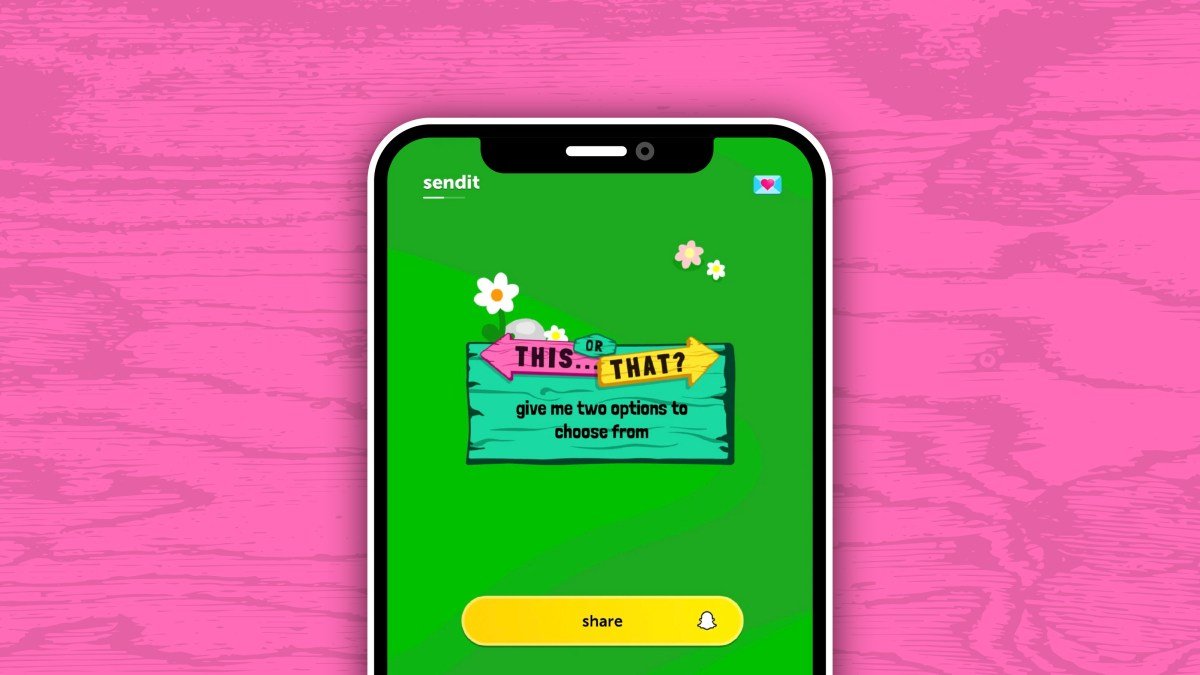 sendit mockup