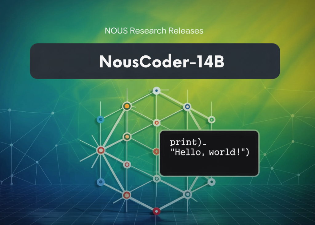 Nous Analysis Releases NousCoder-14B: A Aggressive Olympiad Programming Mannequin Put up-Educated on Qwen3-14B by way of Reinforcement Studying blog banner23 35