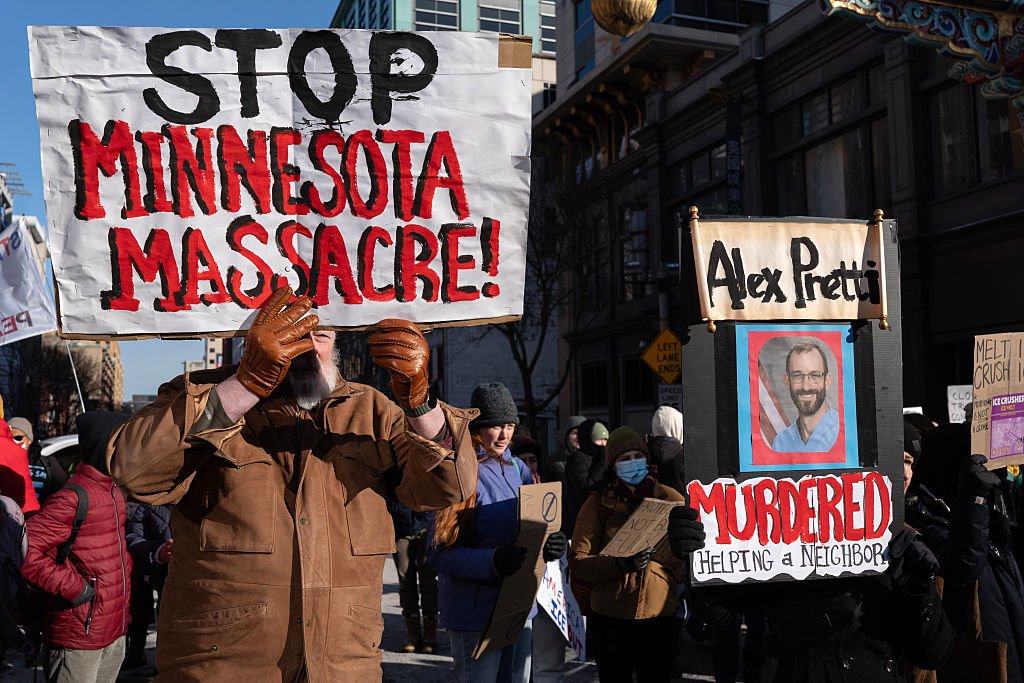 Homeland Safety reportedly despatched a whole lot of subpoenas in search of to unmask anti-ICE accounts GettyImages 2258756561