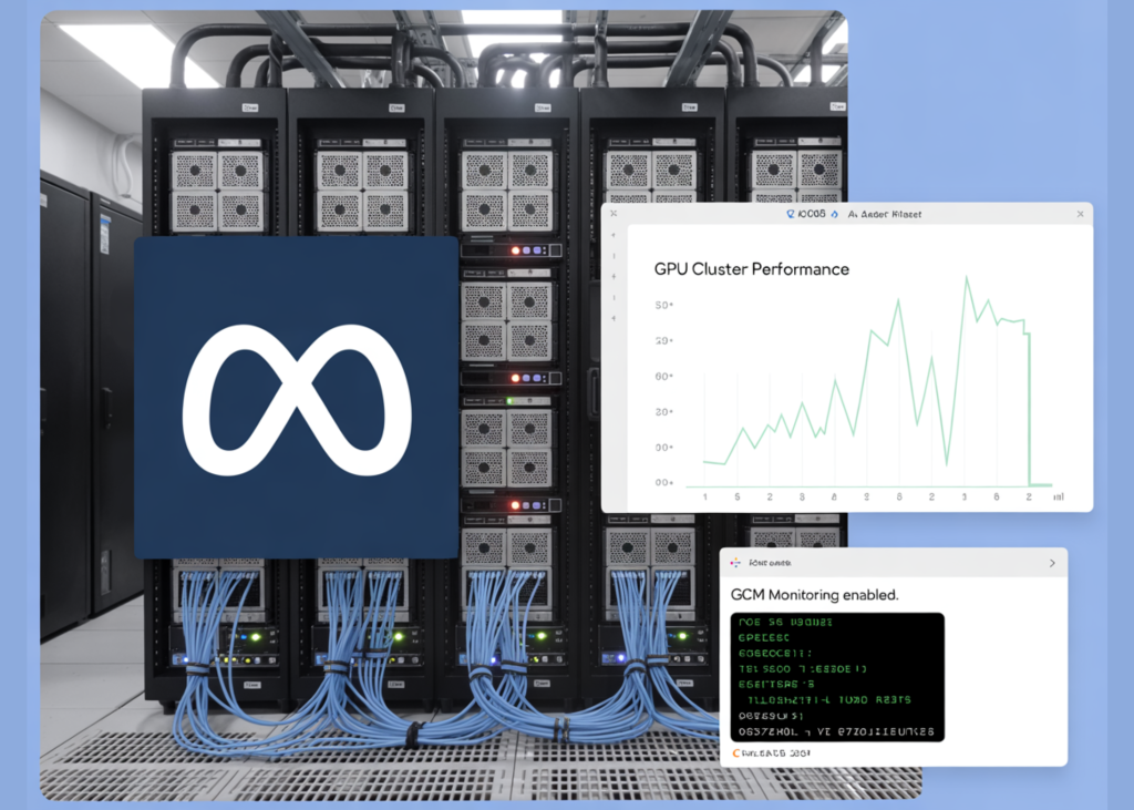Meta AI Open Sources GCM for Higher GPU Cluster Monitoring to Guarantee Excessive Efficiency AI Coaching and {Hardware} Reliability blog banner23 61