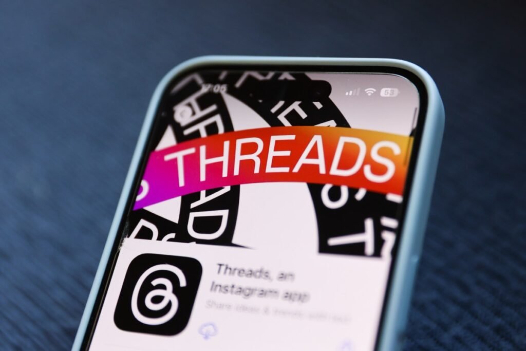Threads posts can now be shared on to your Instagram Story with out leaving the app instagram threads GettyImages 2159215889