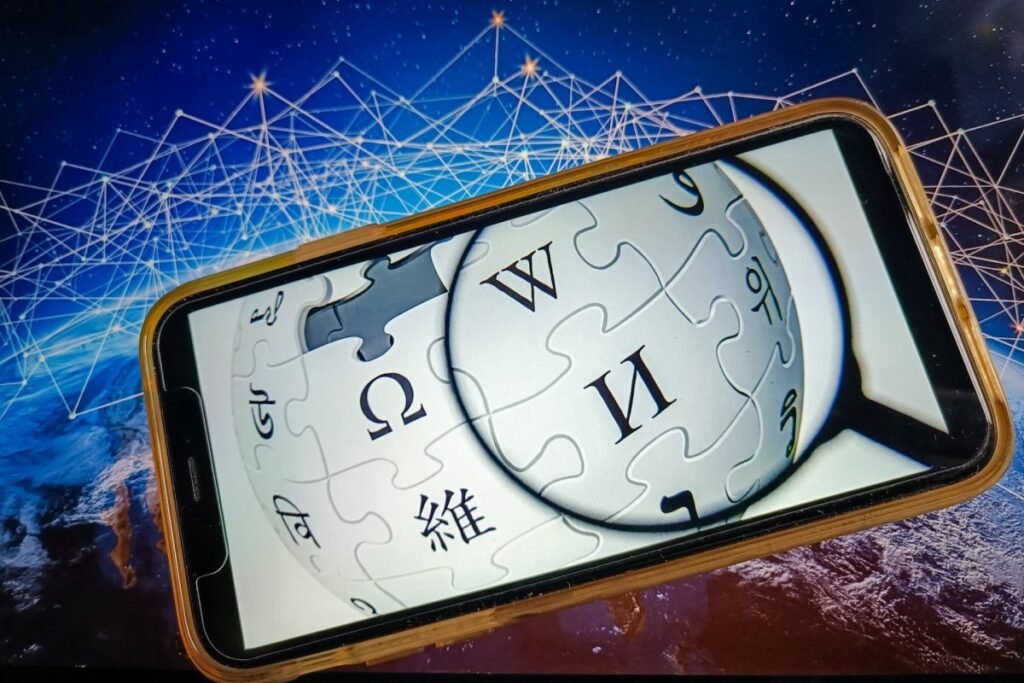 Wikipedia cracks down on the usage of AI in article writing GettyImages 2195019925