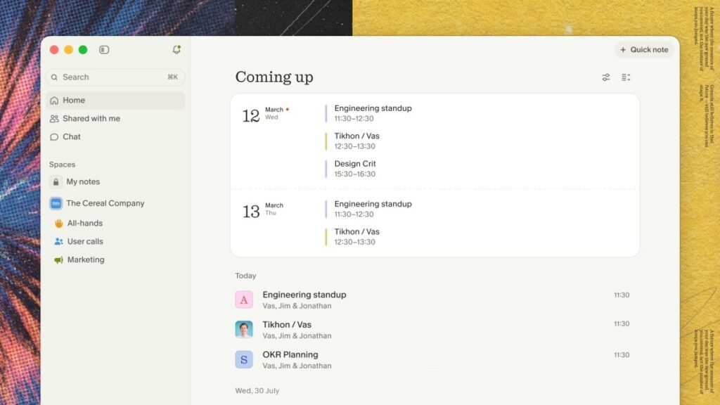 Granola raises $125M, hits $1.5B valuation because it expands from assembly notetaker to enterprise AI app Granola home