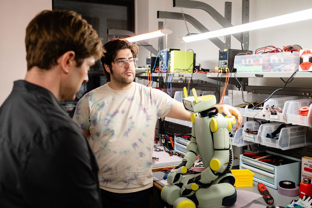 Amazon simply purchased a startup making kid-size humanoid robots Rob and Josh with Sprout