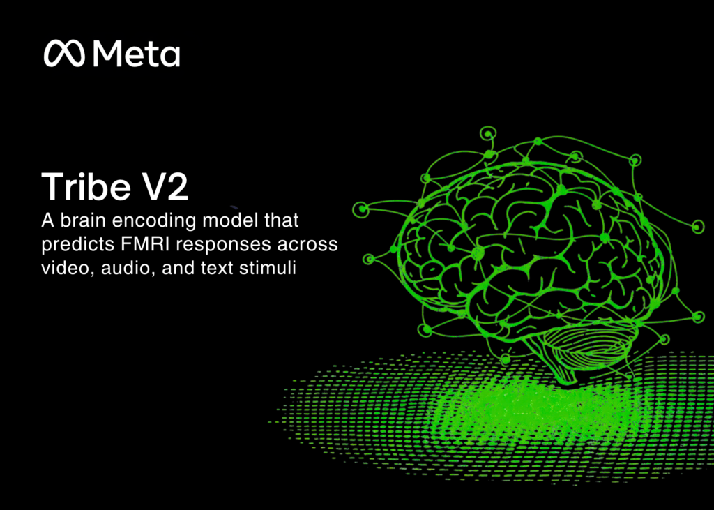 Meta Releases TRIBE v2: A Mind Encoding Mannequin That Predicts fMRI Responses Throughout Video, Audio, and Textual content Stimuli blog 11