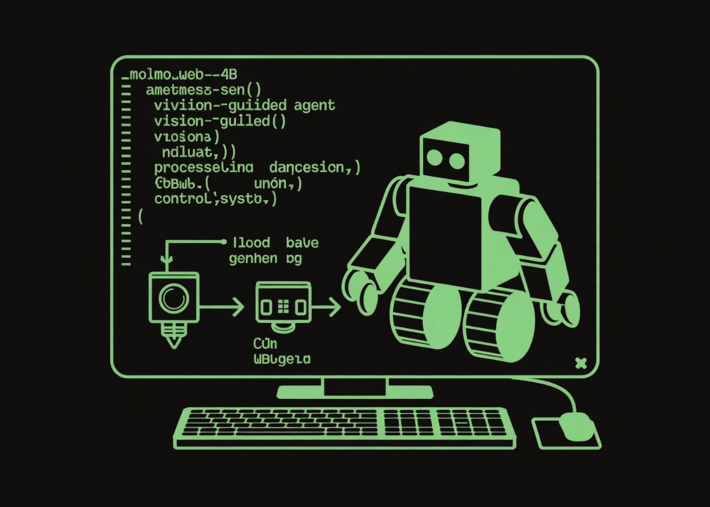 Construct a Imaginative and prescient-Guided Internet AI Agent with MolmoWeb-4B Utilizing Multimodal Reasoning and Motion Prediction blog 7