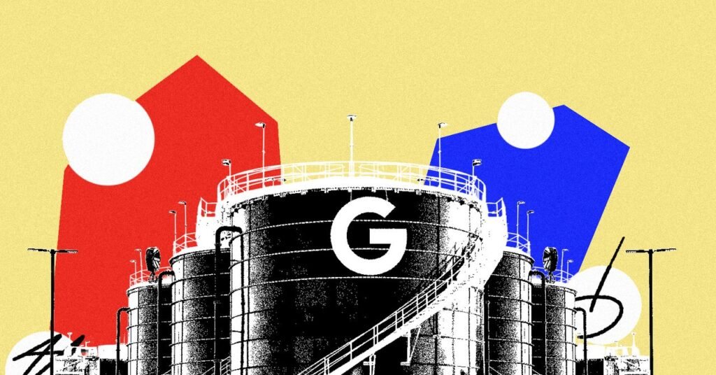 As Google Builds Out Renewables Its Also Leaning on Fossil Fuels Science