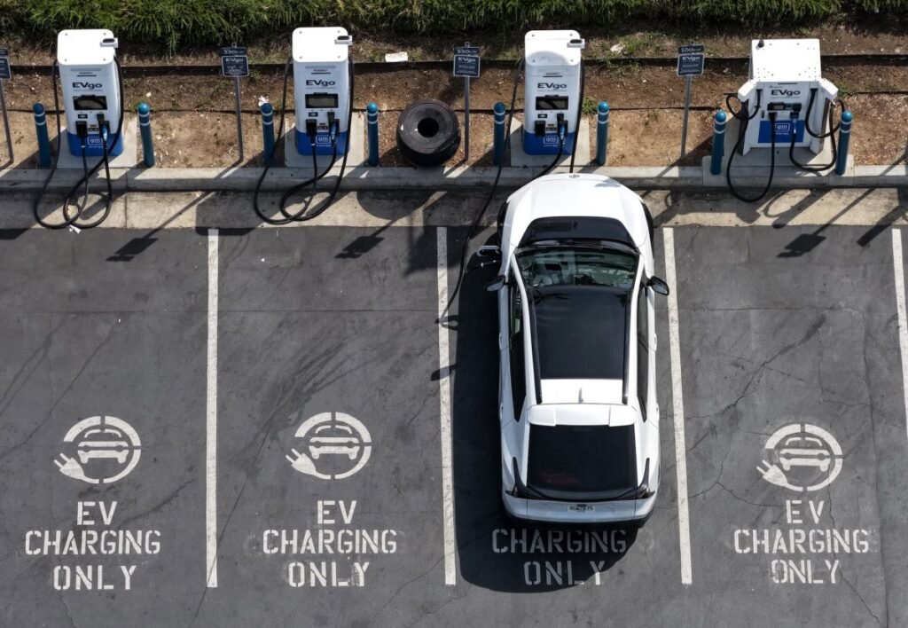 EV charging Getty