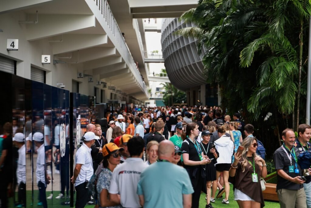 F1 miami paddock Getty