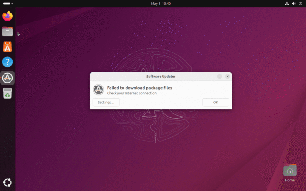 ubuntu failed update ddos attack